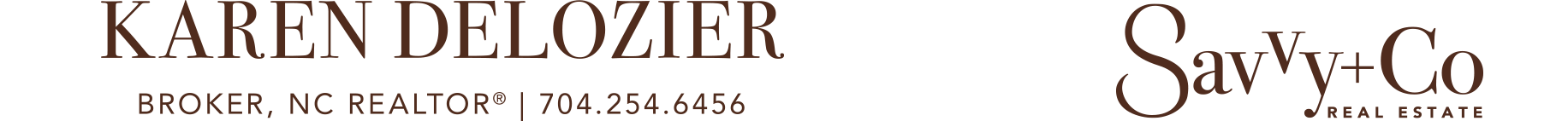 Karen Delozier | Broker, REALTOR® Logo