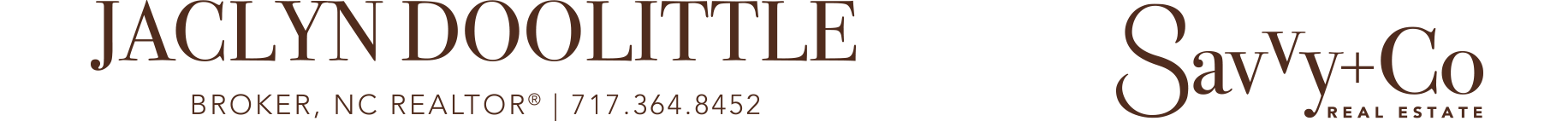 Jaclyn Doolittle, Broker, NC REALTOR® Logo