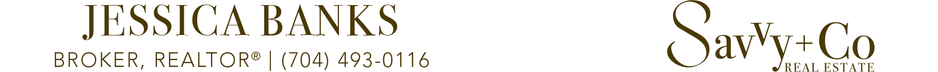 Jessica Banks, Broker, REALTOR® Logo