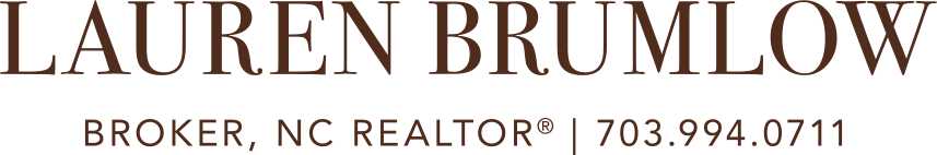 Lauren Brumlow, Broker, NC REALTOR® Logo