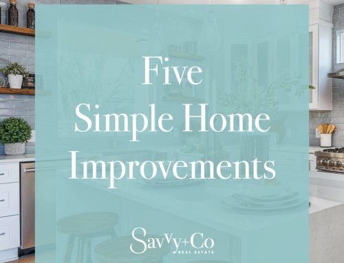 Five Simple Home Improvements