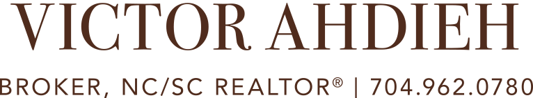 Victor Ahdieh, Broker, NC/SC REALTOR® Logo